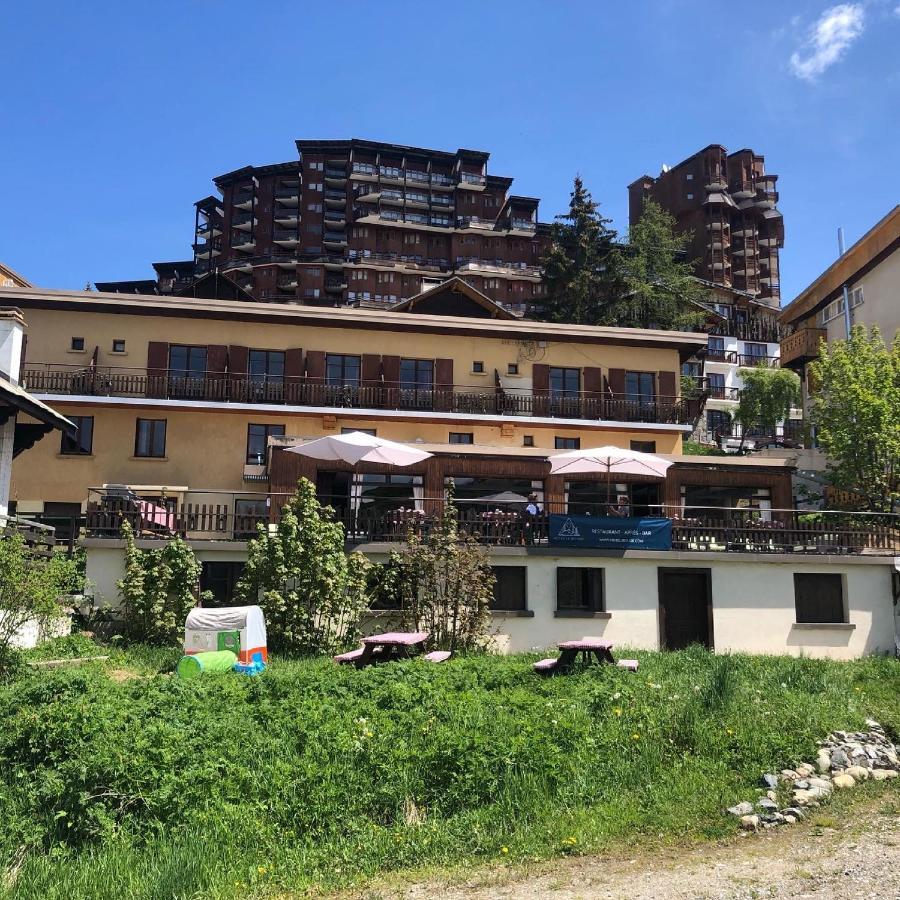 Hotel Le Refuge Alpe d'Huez Exteriör bild