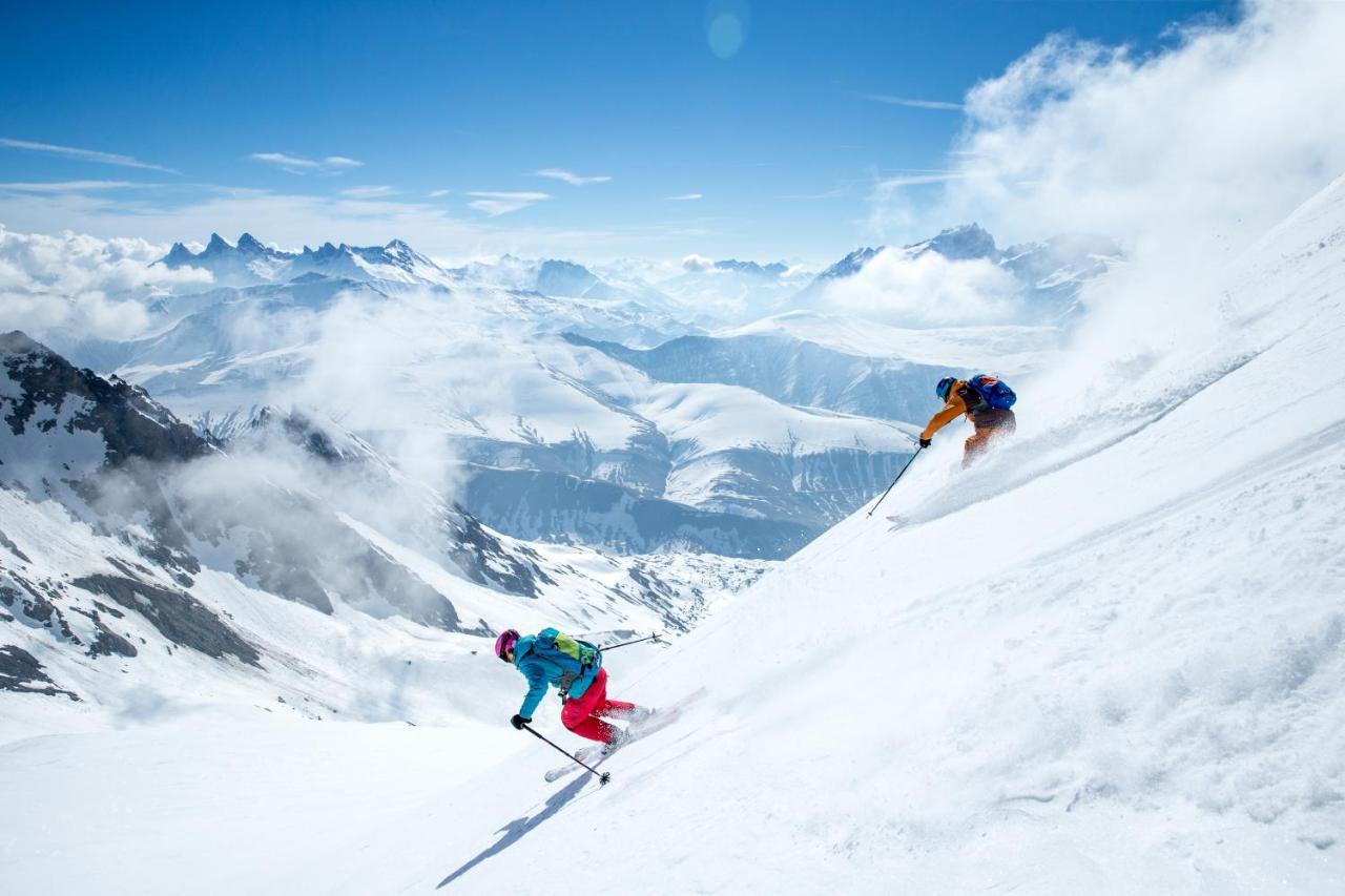 Hotel Le Refuge Alpe d'Huez Exteriör bild